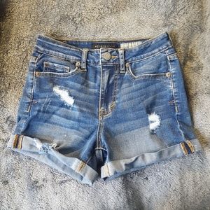 aeropostale denim shorts